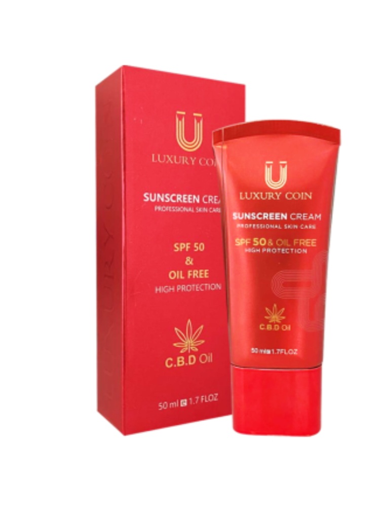 کرم ضدآفتاب لاکچری کوین 50میل اصل